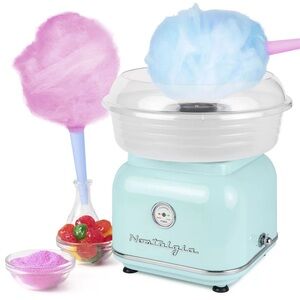 Nostalgia Candy Floss Maker in Aqua and Pastel